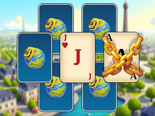 Solitaire World Tour - browser game screenshot