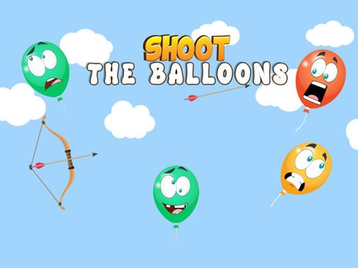 Shoot The Balloons - browser game screenshot