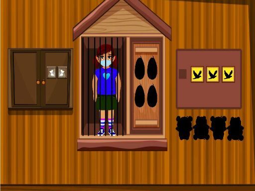 Baby Girl Escape - browser game screenshot