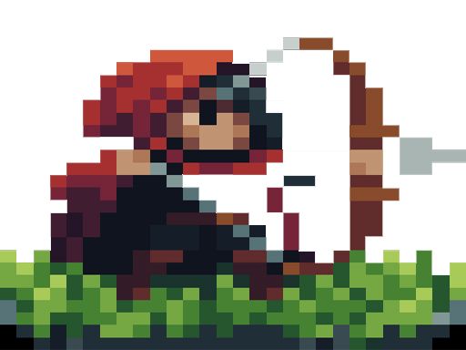 Ninja VS Slime Arrowbound Ninja VS Slime Arrowbound - browser game screenshot