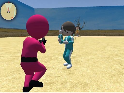 Squid Game: Shooting Survival - browser game screenshot