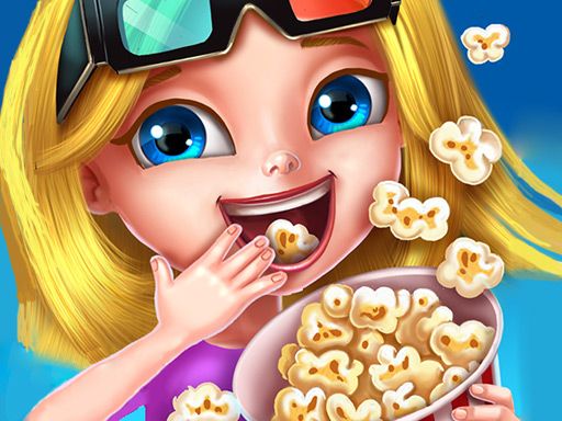 Kids Movie Night - browser game screenshot