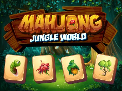 Mahjong Jungle World - browser game screenshot