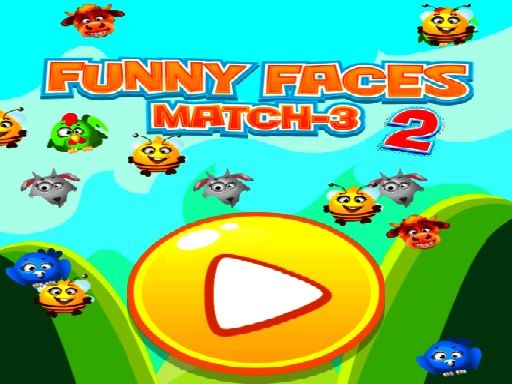 Funny Faces Match Funny Faces Match - browser game screenshot