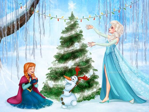 Olaf Christmas Jigsaw Puzzle - browser game screenshot