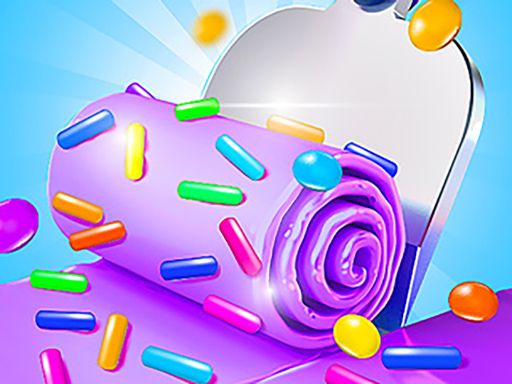Rainbow Ice Cream Maker - browser game screenshot