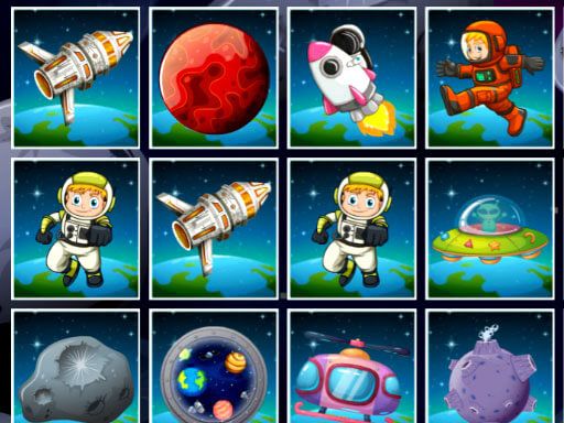 Space Memory - browser game screenshot