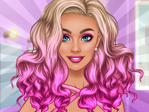 Supermodel Makeover Glam Game for Girl - browser game screenshot