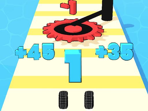 Number Run 3D - browser game screenshot