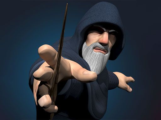 Wizard of symbols - browser game screenshot
