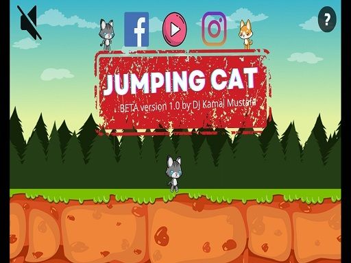 Jumping Cat (Beta) - browser game screenshot