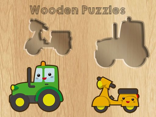 Wooden Shapes - browser game screenshot