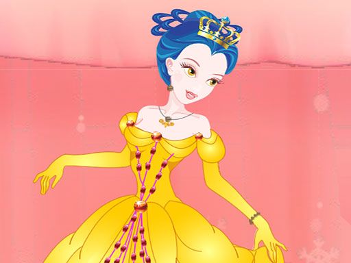 Princess Amelia Dressup - browser game screenshot