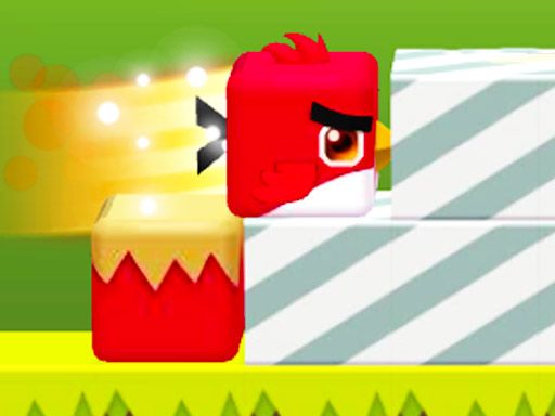 Square Bird - browser game screenshot