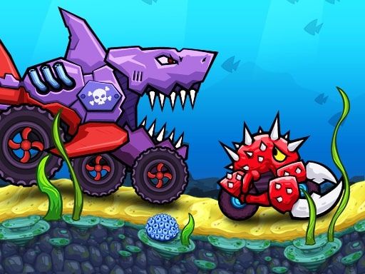 Car Eats Car: Underwater Adventure - browser game screenshot