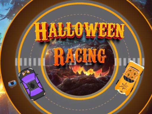 Halloween Racing - browser game screenshot