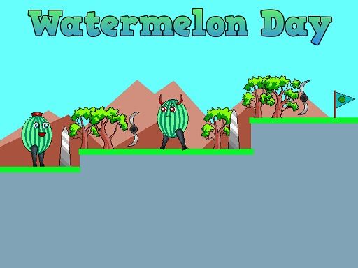 Watermelon Day - browser game screenshot