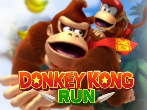 Donkey Kong Run - browser game screenshot