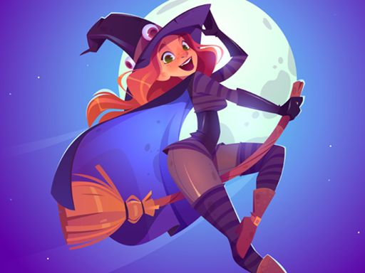 Flappy Witch - browser game screenshot