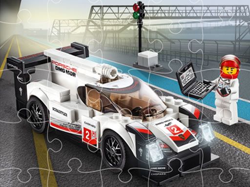 Lego Racers Jigsaw - browser game screenshot