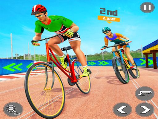 Bicycle Racing Game BMX Rider - browser game screenshot