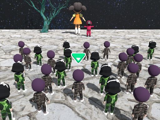 Squid Game Space - browser game screenshot