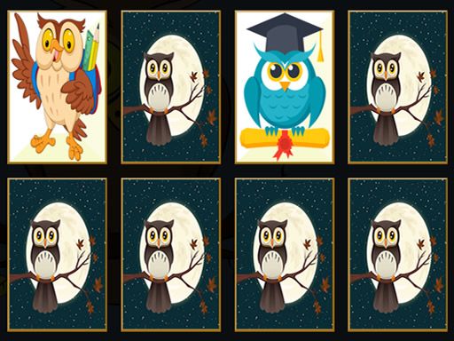 Cute Owl Memory Cute Owl Memory - browser game screenshot