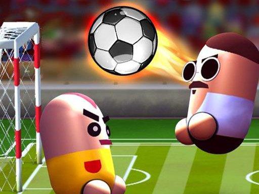 2 Player Head Soccer Game - browser game screenshot
