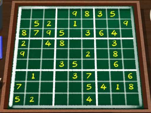 Weekend Sudoku 32 - browser game screenshot