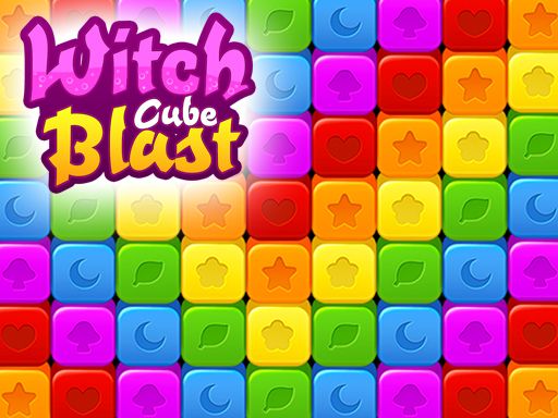 Witch Cube Blast - browser game screenshot