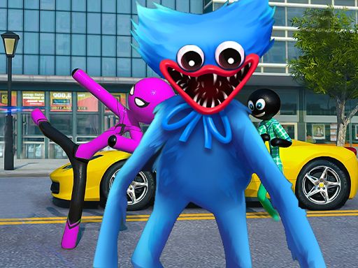poppy playtime battle city - browser game screenshot