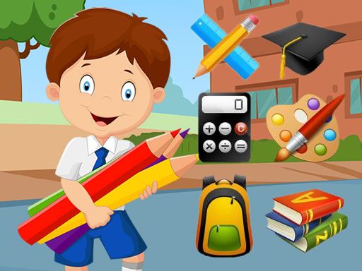 School Match 3 - browser game screenshot