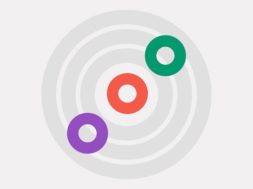 Three Disks - browser game screenshot