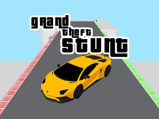 Grand Theft Stunt - browser game screenshot