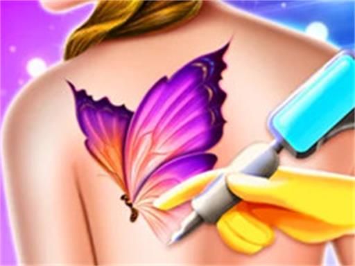 Funny Tattoo Shop Game Funny Tattoo Shop Game - browser game screenshot