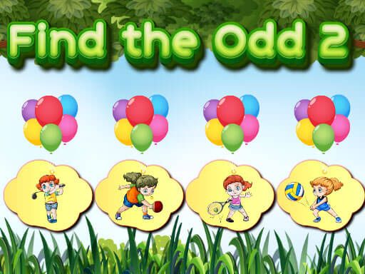 Find the Odd 2  - browser game screenshot
