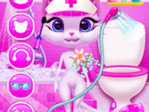 Fancy Kitty Kate Caring Game - browser game screenshot