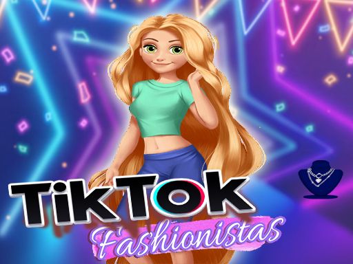 TikTok Trend: Rapunzel Fashion - browser game screenshot