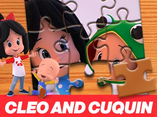 Cleo and Cuquin Jigsaw Puzzle - browser game screenshot