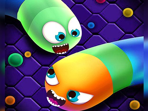Wormeat.io Online cc - browser game screenshot