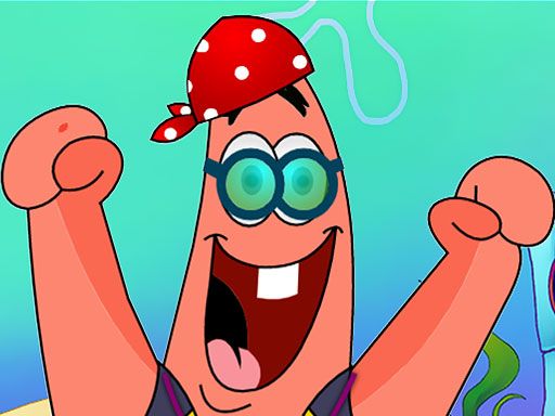 Patrick Dress Up - browser game screenshot