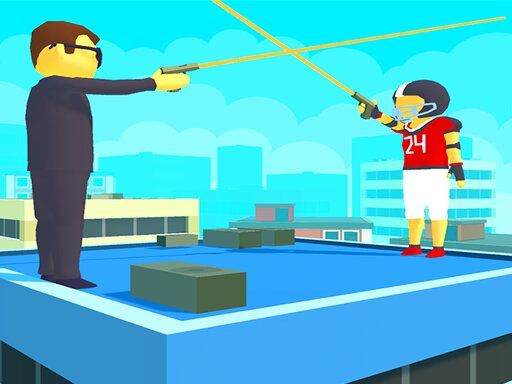 Ragdoll Shooting - browser game screenshot