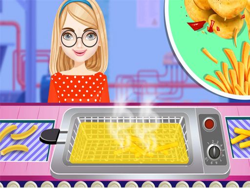 Potato Chips Food Factory - browser game screenshot