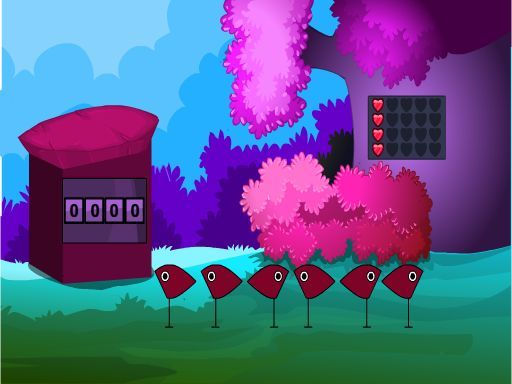 Lavender Land Escape - browser game screenshot
