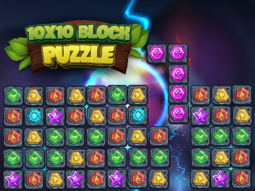 10x10 Block Puzzle - browser game screenshot