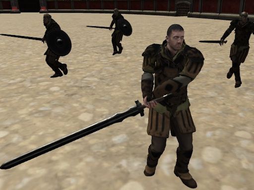 Spartacus Arena - browser game screenshot