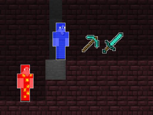 Fire Steve and Water Alex - browser game screenshot