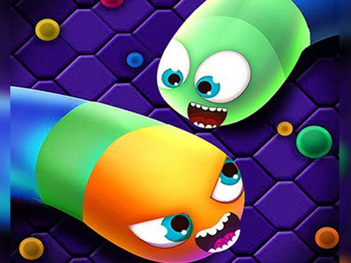 Wormeat.io - browser game screenshot