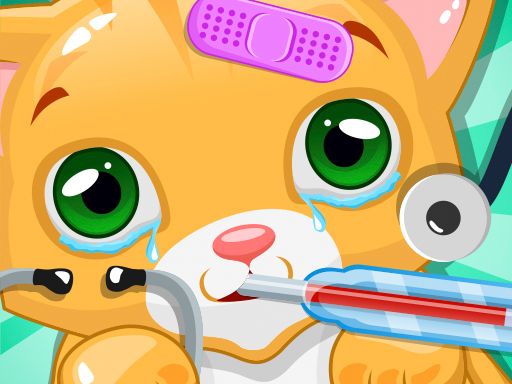 Little Cat Doctor - browser game screenshot