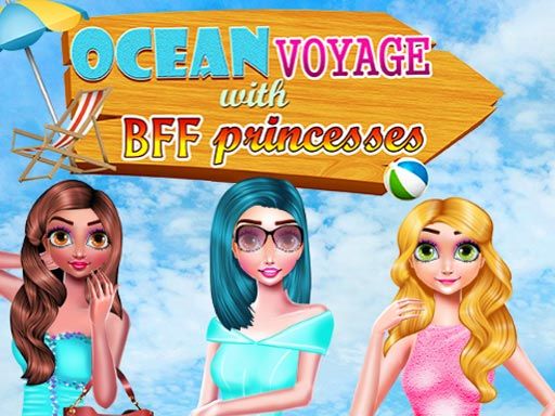DRESSUP OCEAN VOYAGE WITH BFF PRINCESS - browser game screenshot